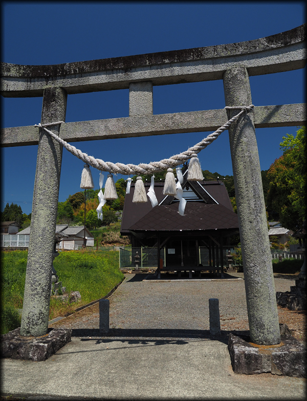 城埼神社 社前の鳥居