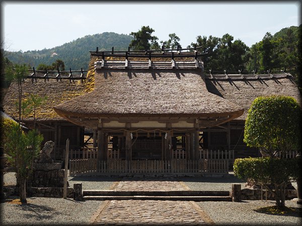 摩気神社の社殿