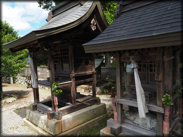 八幡神社と天満宮社